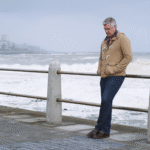 Midlife man, thinking about who he is becoming